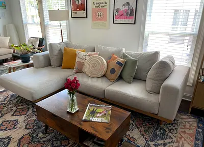 Newport L shape sofa