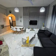 Luxurious one-bedroom apartment, fully furnished with brand new, high-end furniture in a very prime 