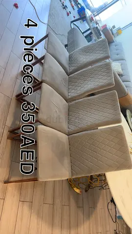 4 dinning chairs 350AED