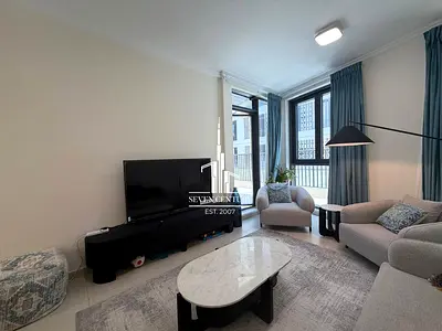 Furnished 1BR | Balcony |Vacant on Transfer