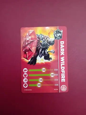 Dark Wildfire collectible game card