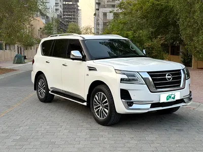 Nissan Patrol 2021 LE Platinum City | GCC Specs | well maintained