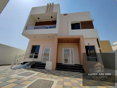 فيلا جديدة للبيع في الياسمين عجمان بسعر لقطة 1.32 مليون فقط، 3 غرف ماستر، مجلس وصالة، كهرباء ومكيفات، على شارع، تملك حر لجميع الجنسيات