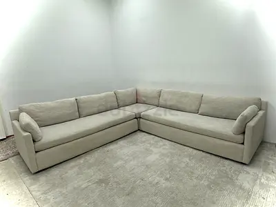 Selling west elm corner sofa