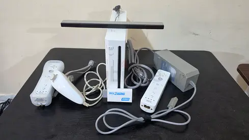 Wii full set modded with sd card full games