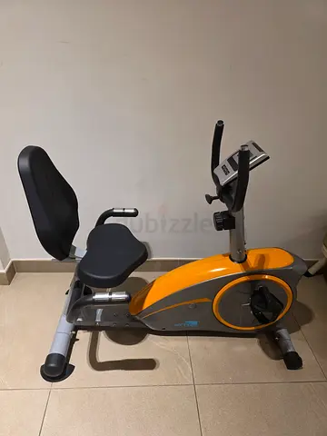 Used Recumbent Exercise Bike - Comfortable Seat, Adjustable Resistance