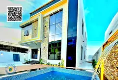 Strategically located in Al Yasmin, a luxurious villa with 3 bedrooms and a swimming pool, offering 