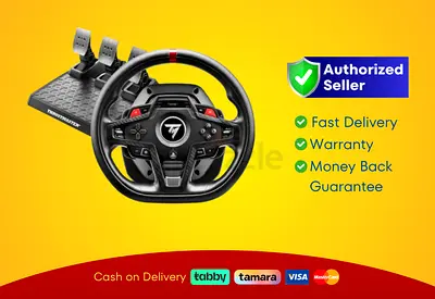 Thrust Master PlayStation Force Feedback Racing Wheel and Pedal Set