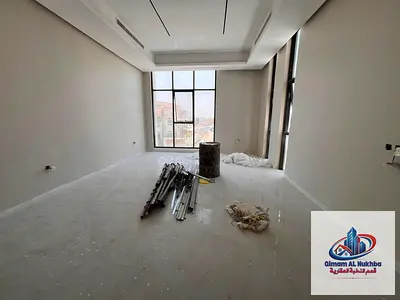Beautiful Brand New Villa for Sale in Al Hoshi 10000 Sq Ft Plot 8700 Sq Ft Built Up Area 7 Master Bedrooms 11 Bathrooms 2 Living Rooms 2 Majlis Maid R