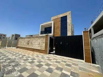 A distinctive villa with pool for sale in Ajman Al helio 2