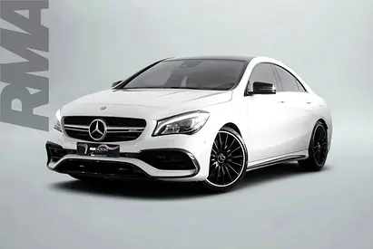 3,129 AED / 36 months | 0% DP | 2017 Mercedes Benz CLA 45 / Full Service History