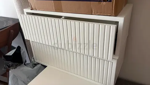 White 2-Drawers