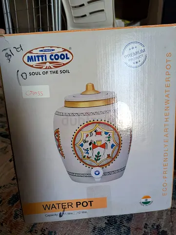 Rarely used mitti cool matka big size