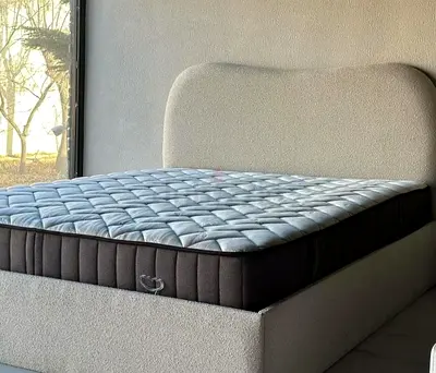 Brand new beige colour 160*200 queen size Bed