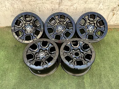 5x Original Ford Bronco 17” Wheels