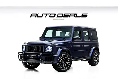 2025 Mercedes Benz G 63 AMG Manufaktur | GCC Specs | Warranty | Service Contract | Low Mileage