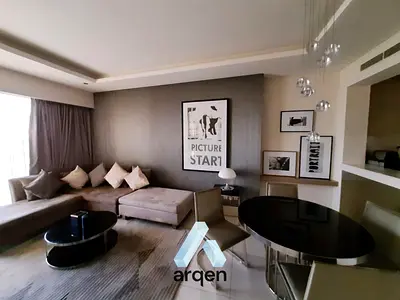Fully Furnished 1BR | High Floor | Meydan View | Damac Towers by Paramount