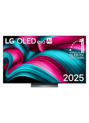 LG 65 Inch LG OLED EVO AI C5 4K 144Hz Smart TV AI Magic remote webOS25 2025 OLED65C56L