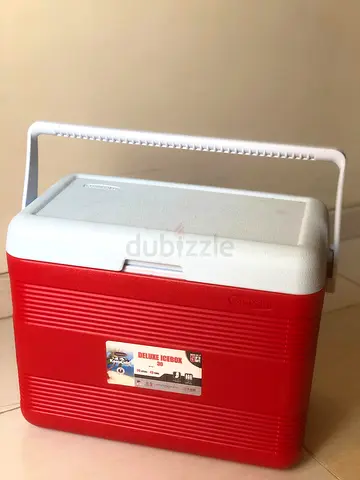 Cosmoplast Red & White Cooler Box - 30L (Good Condition)