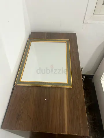 Wooden mirror — good used condition