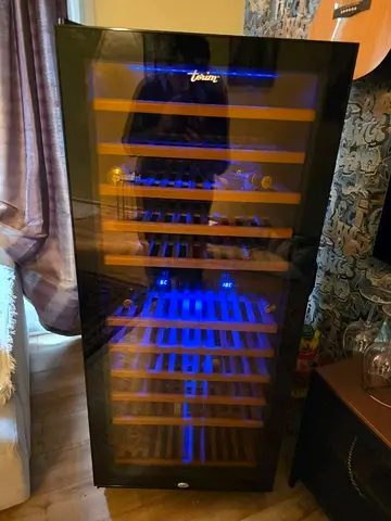 Terim beverage wine fridge dual temperature 127 bottles slightly used
