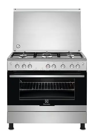 Electrolux Stainless Steel 90cm Gas Range with Oven - Good Condition