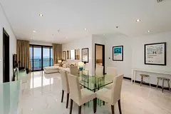 Palm Jumeirah 2BR | Prime Burj Al Arab Balcony