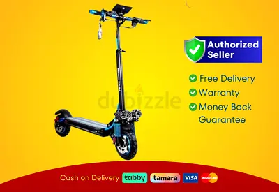 Wind Horse Electric Scooter 1200W 25-40KM Range 50KM Speed, H5 | Brand New |  Warranty | FREE  Deliv
