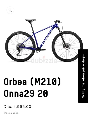 Orbea mountain bike Onna 29 20