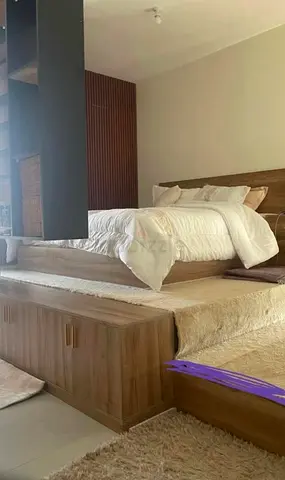Custom Luxury Bed Platform & Storage Furniture Set