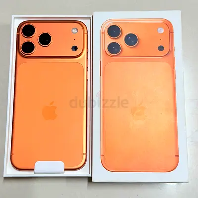 IPHONE 17 PRO MAX 256GB STORAGE ORANGE TITANIUM TDRA VERSION