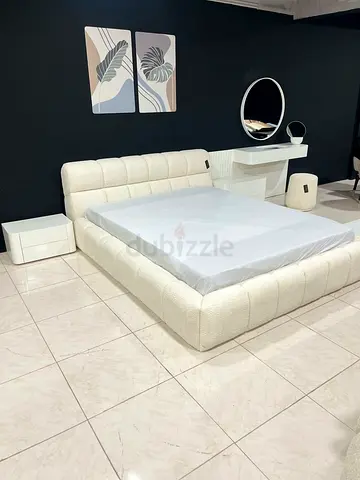 Modern Upholstered Bed  with out matters