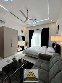 Brand New Studio (1st Tenant) with Balcony & Separate Kitchen for Rent in Al Mowaihat 2, Ajman – F