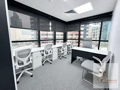 Corporate Offices with Elegant Reception & Lounge Area | Near METRO- BURJUMAN Station | Prime Locati