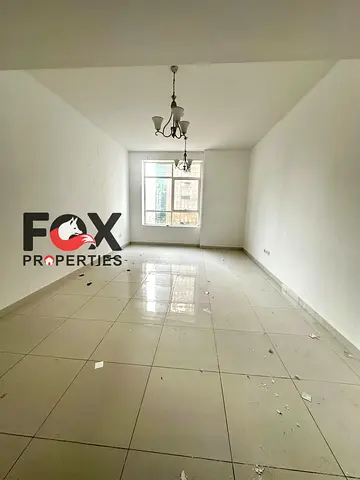 The largest and most spacious room and hall for annual rent in Ajman, in Al Rashidiya3 area. Parkin