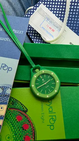 Green Audemars Piguet Royal Oak Pop-style Watch - NEW*