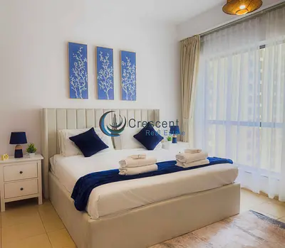 Well-Maintained Furnished 2BR | Marina View | Bahar, JBR