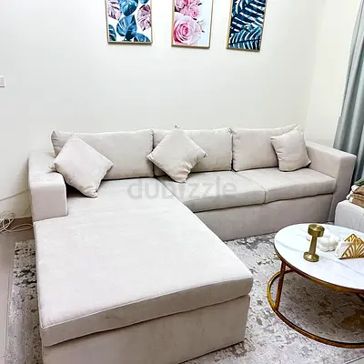 Modern L Shape Sofa Available Now with Fast Delivery