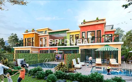 4BR Villa | Portofino Lagoons | Private Garden & Pool Access