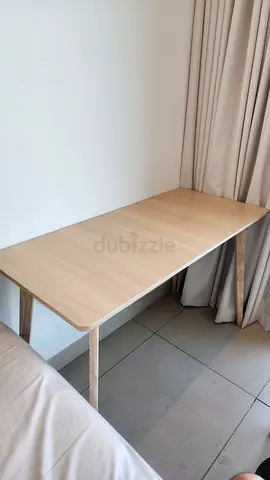 Wooden desk 120x55cm