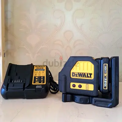 DEWALT DW088LR Self-leveling red cross line laser level 12V