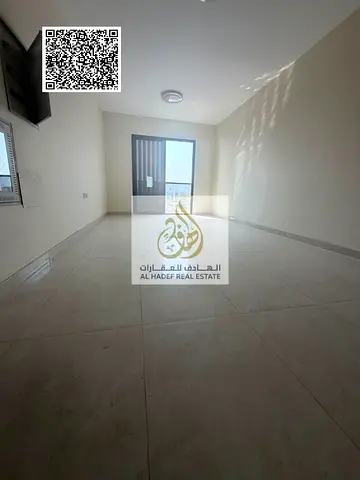 Two-bedroom apartment with a living room, first occupancy, in Al-Aliya area, Ajman