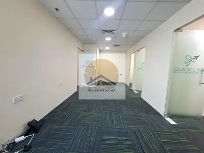 Chiller free Fitted Office 690 Sqft With 83K Rent