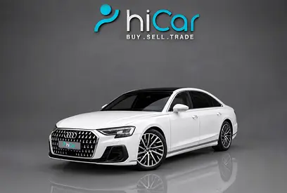 AED 2,874 P.M • 0% Downpayment • Audi A8 55 TFSI • Agency Service Contract