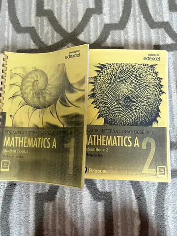 IGCSE Edexcel Maths Student Books pair x2 | Printed Copies | Study Material