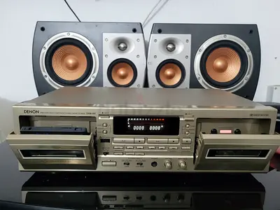 DENON DRW-585 DOUBLE CASSETTE PLAYER