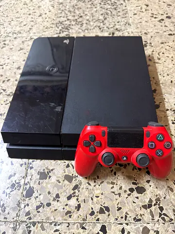 Play station 4 with controller