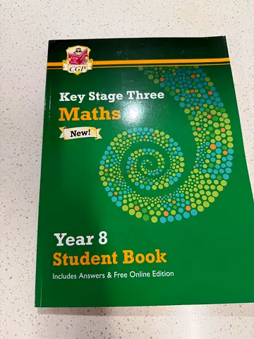 Key Stage Three Maths Year 8 Student Book (with answers & online edition)