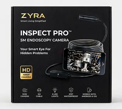 5M HD Smartphone Inspection Camera for Car, Home & DIY