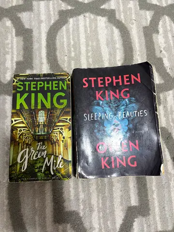 Stephen King Books x2 | The Green Mile + Sleeping Beauties